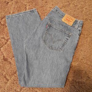 Levi's 501 Button Fly Straight Leg Men's Jeans Size 38x30 Excellent Condition